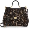 Dolce & Gabbana Miss Sicily Macramé and Lace Appliqué Tote in Beige (nude) - Lyst