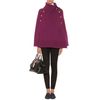 Emilio Pucci Knit Poncho in Purple (viola) - Lyst