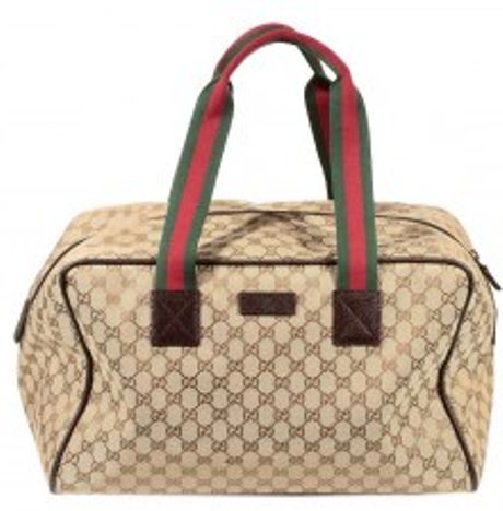 Gucci Travel Bag in Brown for Men (black) | Lyst