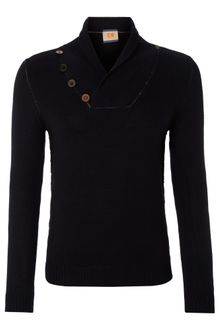Hugo Boss Shawl Neck Knitwear - Lyst