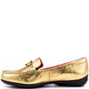 Isaac Mizrahi Cady Leather in Gold - Lyst