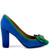 Isaac Mizrahi Lauren Medium Suede in Blue - Lyst