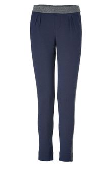 Juicy Couture Regal Blue Cotton Amalfi Metallic Pants - Lyst