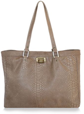 Julie K Handbags Jacqui Taupe Cobra - Lyst