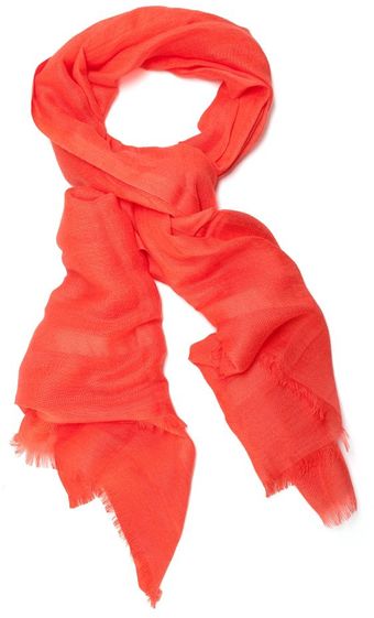 Love Quotes Coral Reef Linen Scarf - Lyst