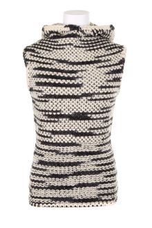 Missoni Sleeveless Sweater with A Hood in A Blend Of Wool - Lyst