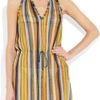 Missoni Striped Crochetknit Beach Dress in Multicolor (multicolored) - Lyst