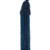 Oscar De La Renta Long Tassel Earrings in Blue (red) - Lyst