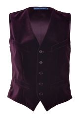 Polo Ralph Lauren Cabernet Velvet Bartley Suiting Vest