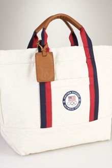 Polo Ralph Lauren Team Usa Twill Tote - Lyst