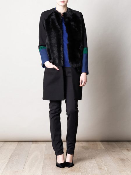 zara sheepskin jacket