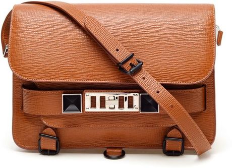 Proenza Schouler Ps11 Classic Leather Bag in Brown - Lyst