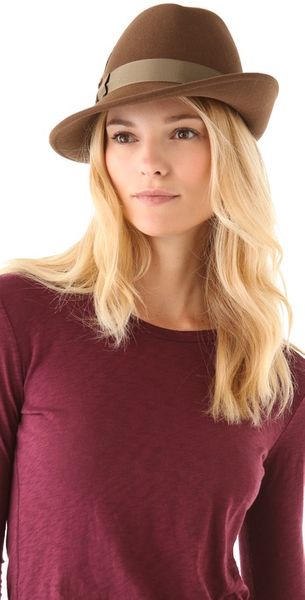 Rag & Bone Press Hat - Lyst