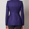 Stella Mccartney Domiziana Invertedl Lapel Jacket in Blue (cobalt) - Lyst