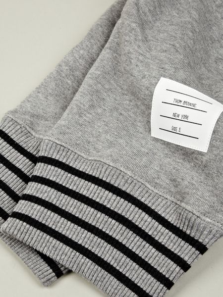 thom browne grey sweatpants
