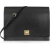Valentino Leather Shoulder Bag in Black - Lyst