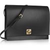 Valentino Leather Shoulder Bag in Black - Lyst