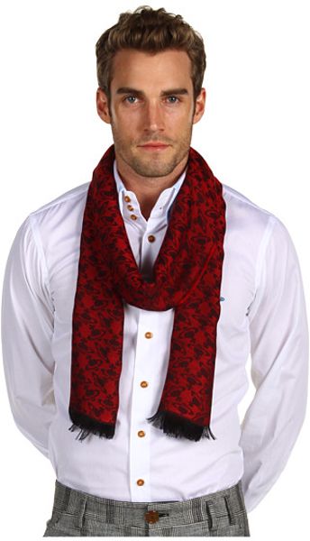 Vivienne Westwood Scarf in Red (m) - Lyst