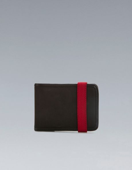Zara Stretch Wallet in Black for Men | Lyst