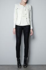 Zara Blazer with Golden Buttons