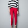 Zara Striped Moss Stitch Sweater in Gray (grey) - Lyst