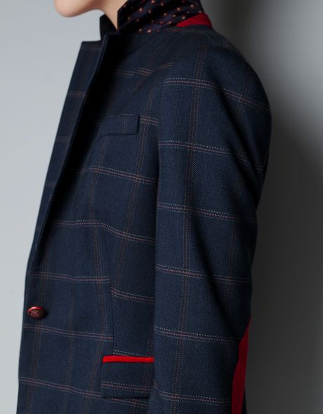 wool blazer elbow patches