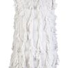 3.1 Phillip Lim Fringe Intarsia Tunic in White - Lyst