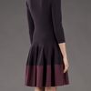 Alexander Mcqueen Ruffle Skirt Dress in Purple (aubergine) - Lyst