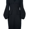 Alexander Mcqueen Fitted Dress in Black - Lyst