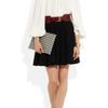 Alexander Mcqueen Lace Trimmed Silk Crepe Blouse in Beige (ivory) - Lyst