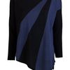 Alice + Olivia Colorblock Sweater in Black - Lyst