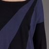 Alice + Olivia Colorblock Sweater in Black - Lyst