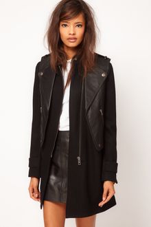 ASOS Collection Asos Limited Edition Biker Coat - Lyst