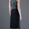 Balenciaga Halter Neck Dress in Green - Lyst