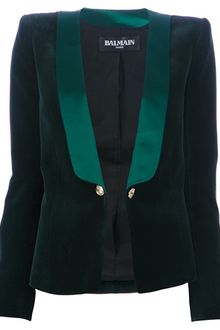 Balmain Velvet Smoking Jacket - Lyst