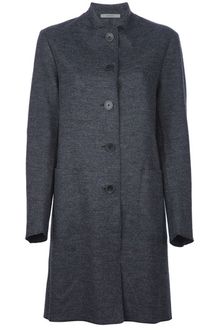 Boglioli Herringbone Long Coat - Lyst