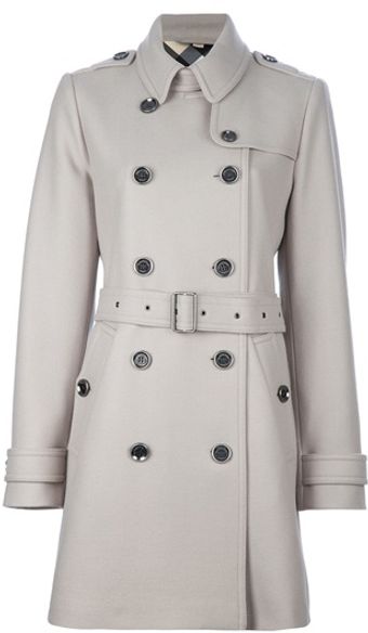 Burberry Brit Trench Coat - Lyst