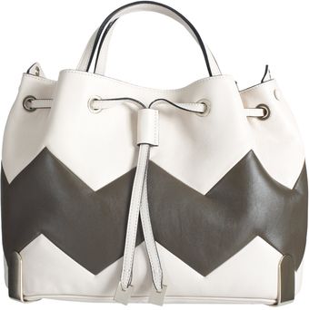 Chloé Charlie Medium Zig Zag Patch Tote - Lyst