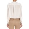 Chloé Center Panel Blouse in White - Lyst