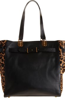 Christian Louboutin Ponyhair Sybil Leopard Shopper - Lyst
