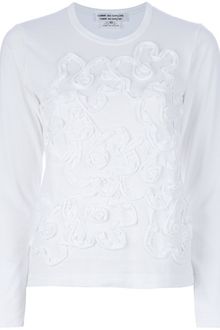 Comme Des Garçons Comme Des Garçons Flower Tshirt - Lyst