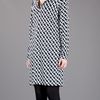 Diane Von Furstenberg Reina Dress in White (black) - Lyst