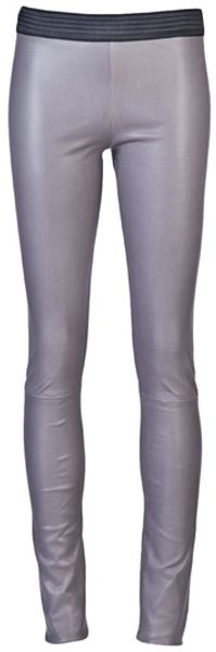 Drome Leather Legging - Lyst