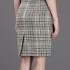 Dsquared2 Houndstooth Skirt in Brown - Lyst