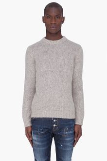 DSquared2 Taupe Alpaca Knit Sweater - Lyst