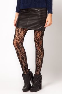 Falke Precious Flower Lace Hold Ups - Lyst