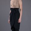 Giambattista Valli Bow Detail Dress in Black (beige) - Lyst