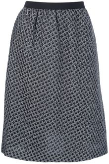 Hache Tweed Skirt - Lyst