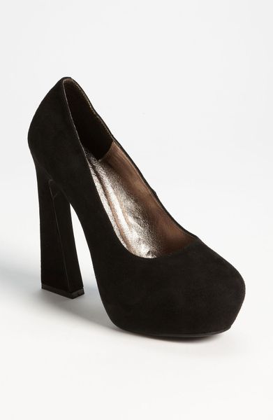 Jeffrey Campbell Eva 2 Pump in Black (black suede) - Lyst