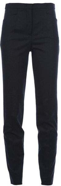 Jil Sander Slim Trouser in Black - Lyst